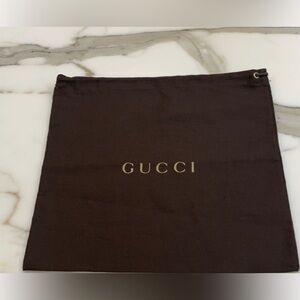 Gucci Dark Brown Dust Bag